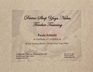 yoga nidra certification